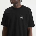 F.C. Real Bristol Men's Big Logo Baggy T-Shirt in Black