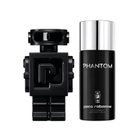 Paco Rabanne Mens Phantom Parfum Gift Set Fragrances 3349668635481