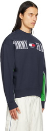 Tommy Jeans Navy Retro Sweatshirt