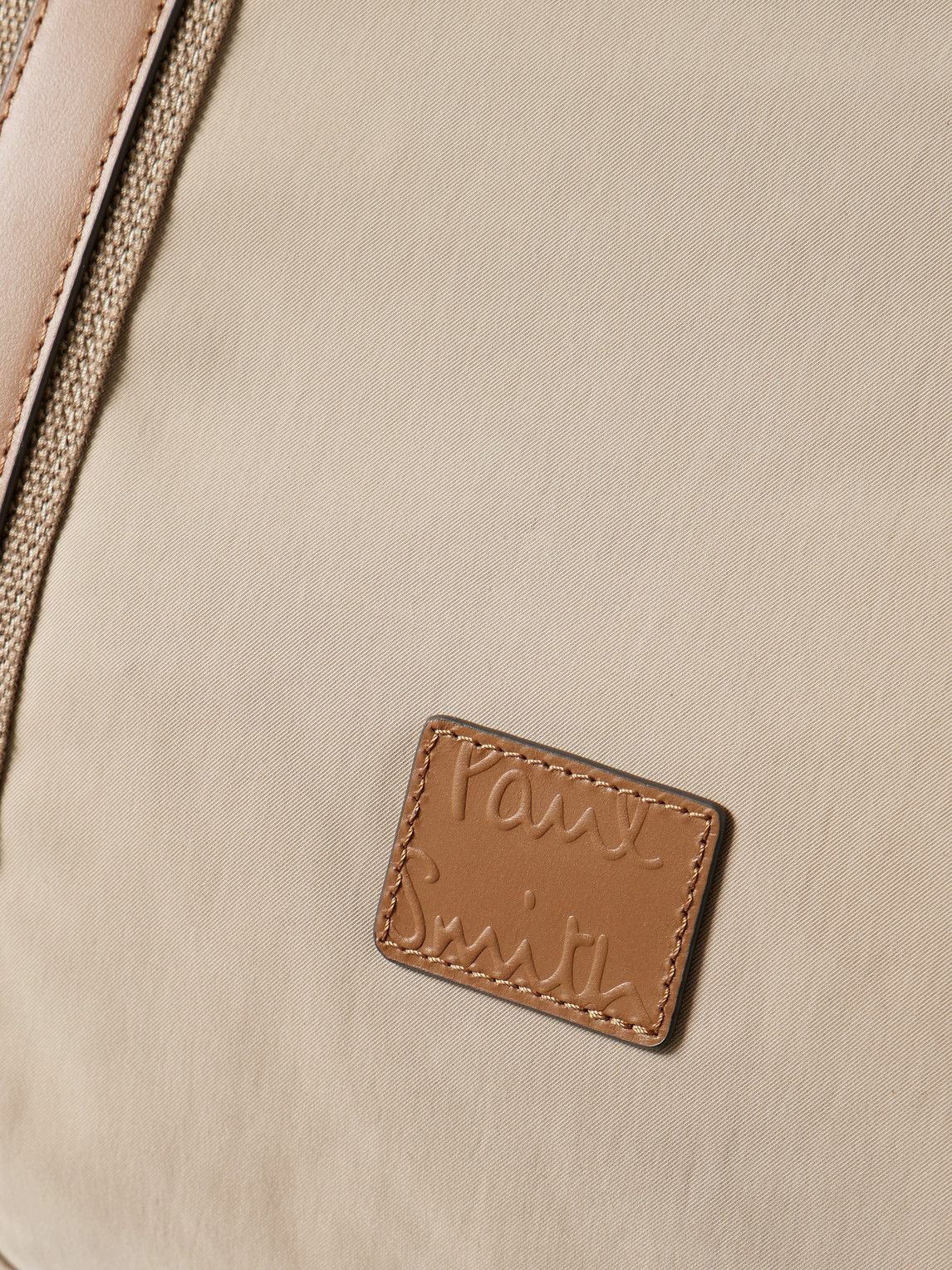 Paul Smith - Leather and Webbing-Trimmed Twill Weekend Bag