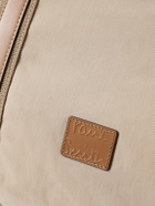 Paul Smith - Leather and Webbing-Trimmed Twill Weekend Bag