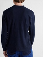 Blue Blue Japan - Indigo-Dyed Printed Cotton-Jersey T-Shirt - Blue
