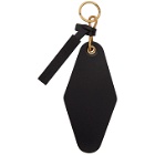 Balenciaga Black Hotel Diamond Keychain
