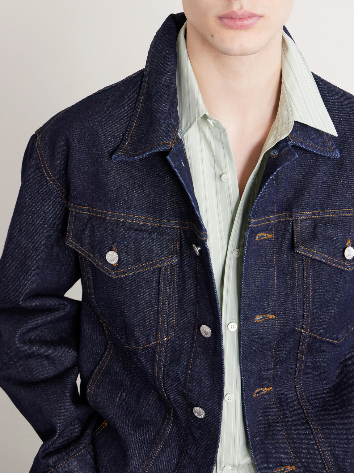 Dries Van Noten - Denim Trucker Jacket - Blue