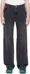 Andersson Bell Black Brick Jeans