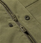 Incotex - Montedoro Cotton-Twill Field Jacket with Detachable Woven Lining - Green