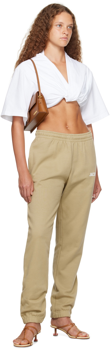 Jacquemus Khaki Le Papier 'Le Jogging Jacquemus' Lounge Pants