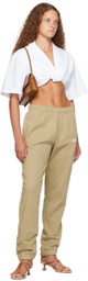 Jacquemus Khaki Le Papier 'Le Jogging Jacquemus' Lounge Pants