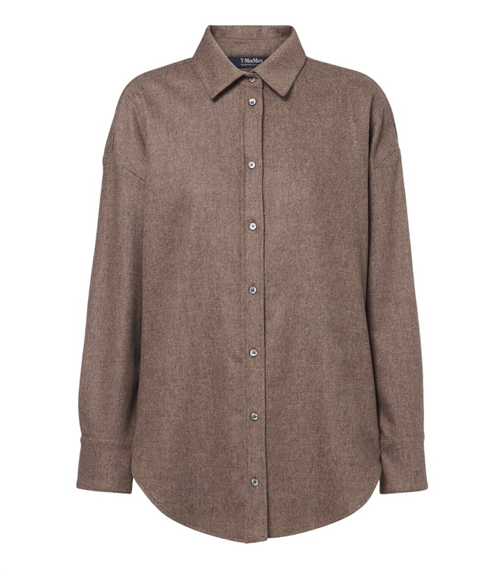 Photo: 'S Max Mara Wool flannel shirt