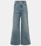 Loewe High-rise wide-leg jeans