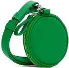 Vivienne Westwood Green Phone Lanyard Faux-Leather Pouch