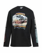 Msgm Mens T-shirt in Black