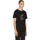 Saint Laurent Black 1971 Rive Gauche T-Shirt