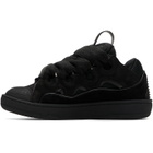 Lanvin Black Curb Sneakers