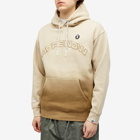 Men's AAPE Now Dip Dye Hoodie in Beige (Grey)