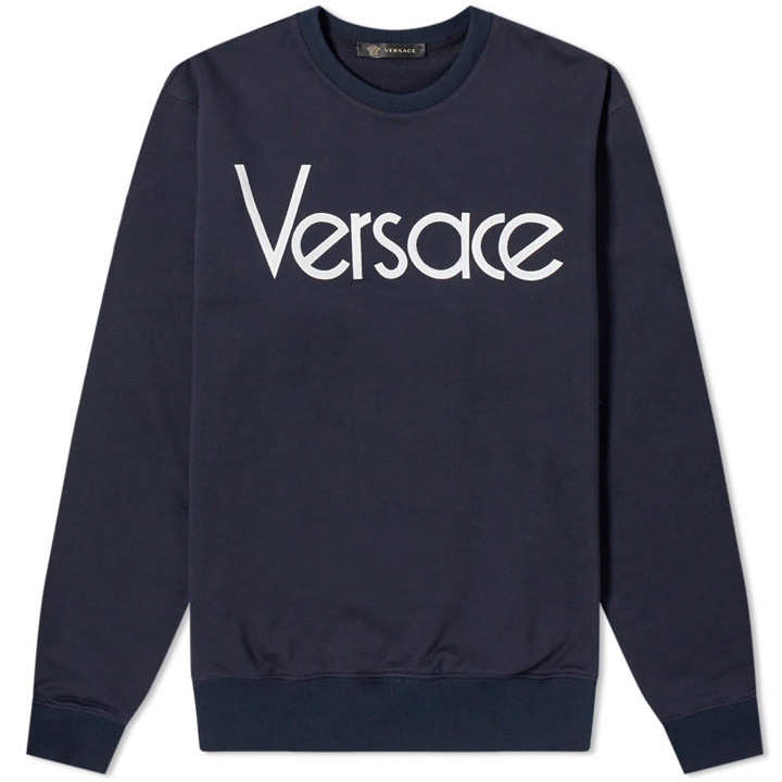Photo: Versace 90s Logo Embroidered Sweat
