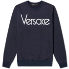 Versace 90s Logo Embroidered Sweat