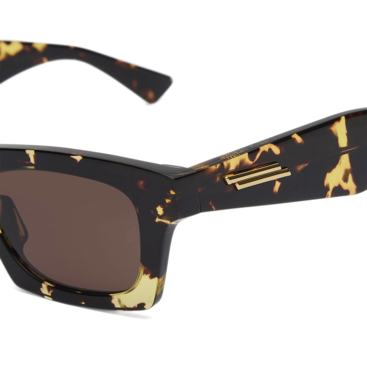 Bottega Veneta Eyewear Bottega Veneta BV1457S Sunglasses in Havana/Brown 
