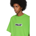 Palm Angels Green Palm T-Shirt