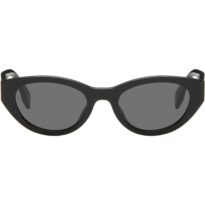 Photo: Fendi Black Lettering Sunglasses