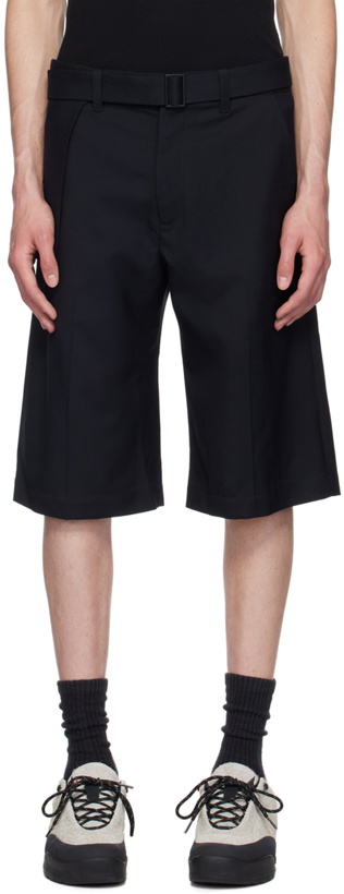 Photo: HELIOT EMIL Black Robur Shorts