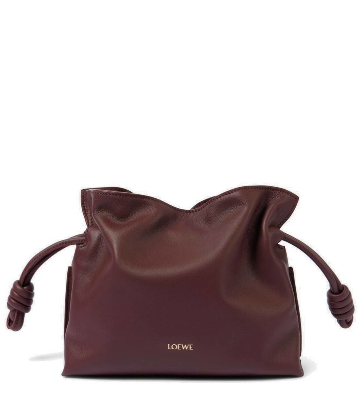 Photo: Loewe Flamenco Mini leather clutch