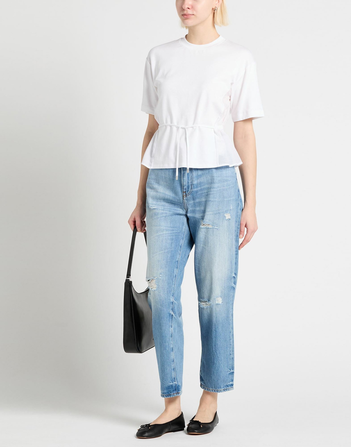 Peserico Womens T-shirt in White