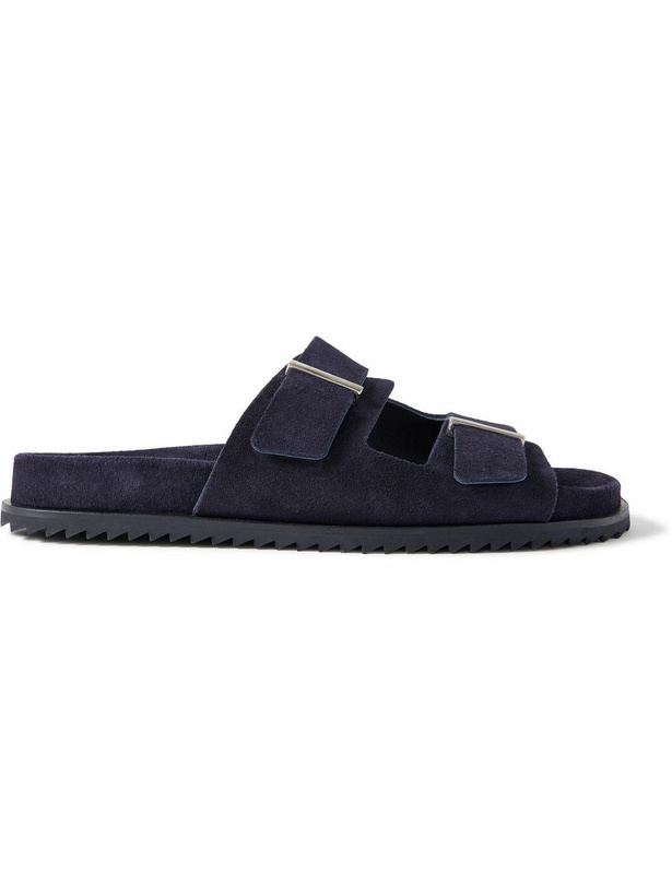 Photo: Mr P. - Suede Sandals - Blue