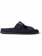 Mr P. - Suede Sandals - Blue