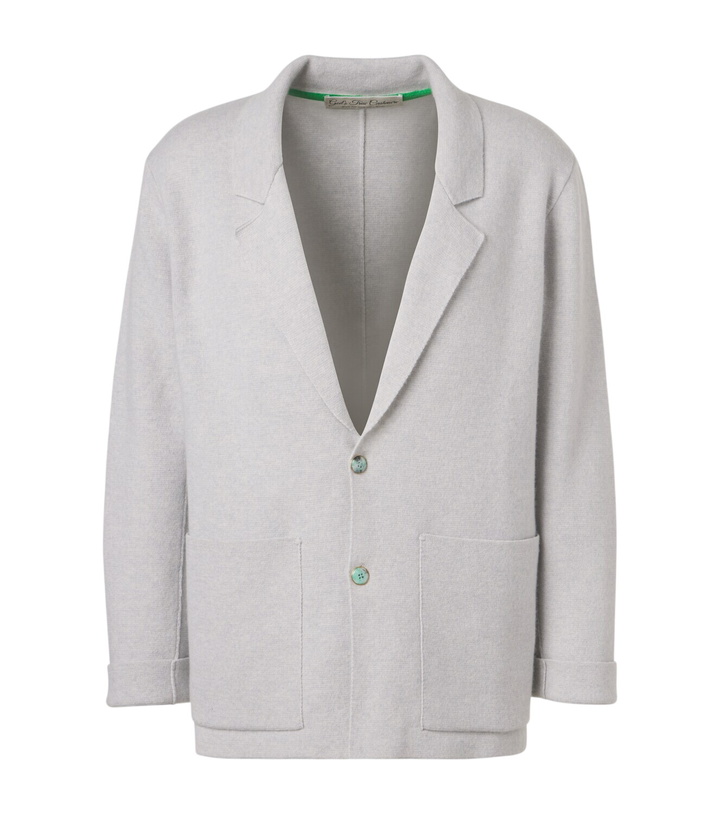 Photo: God's True Cashmere Cashmere blazer with amethyst