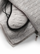 Ralph Lauren Home Grey The Iconic Cable Cashmere Travel Set