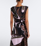 Pucci Marmo silk twill top
