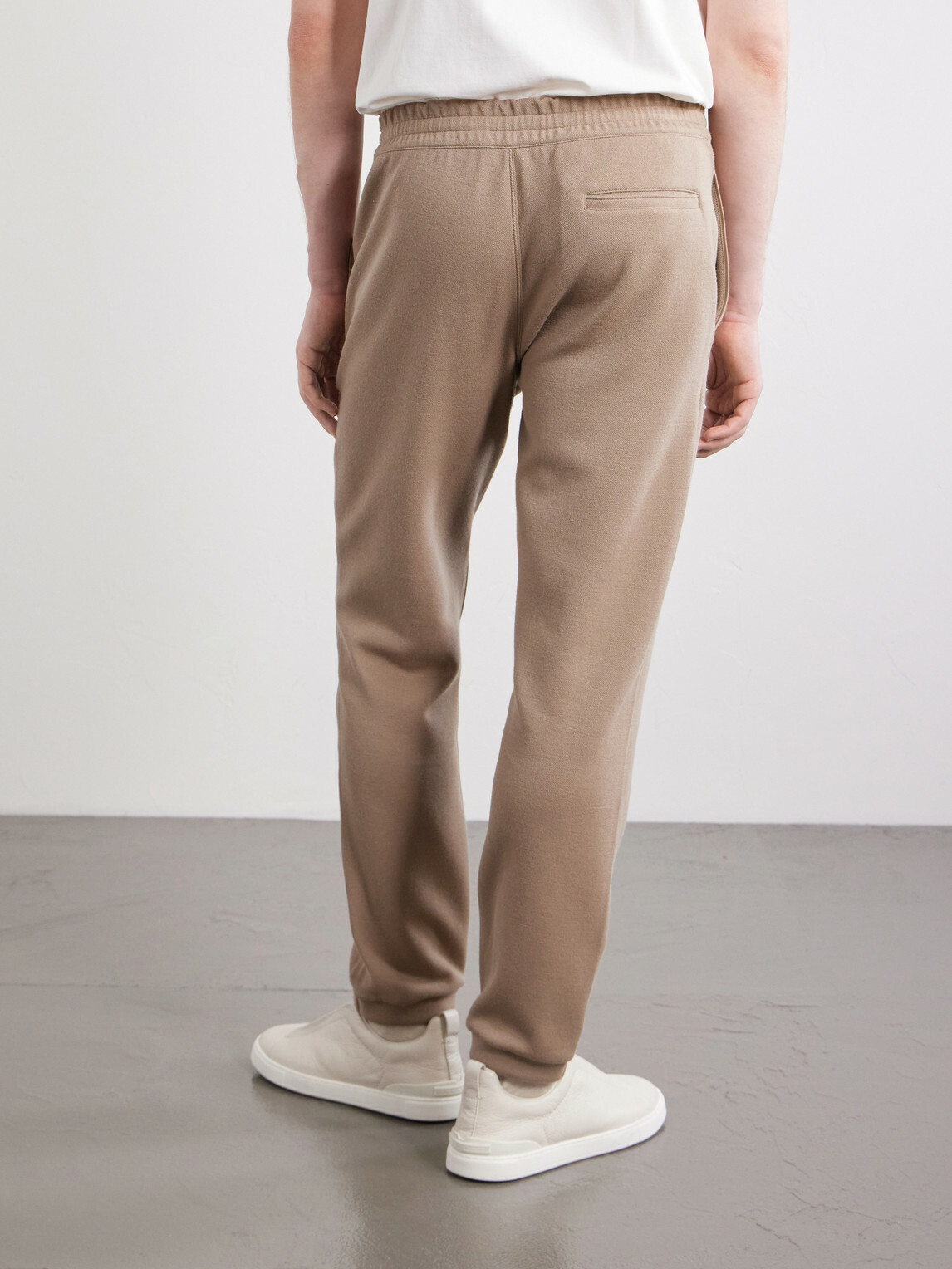 Zegna - Straight-Leg Honeycomb-Knit Cotton, Wool and Silk-Blend Sweatpants - Brown