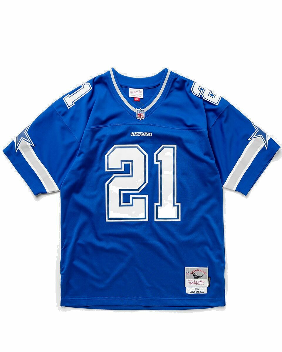 Photo: Mitchell & Ness Nfl Dark Jersey Dallas Cowboys 1996 Deion Sanders #21 Blue - Mens - Jerseys