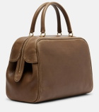 Calvin Klein Collection America Medium leather bowling bag