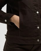 Lacoste BLOUSON Brown Womens Denim Jacket