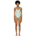 Her Line Green Sabine One-Piece Swimsuit