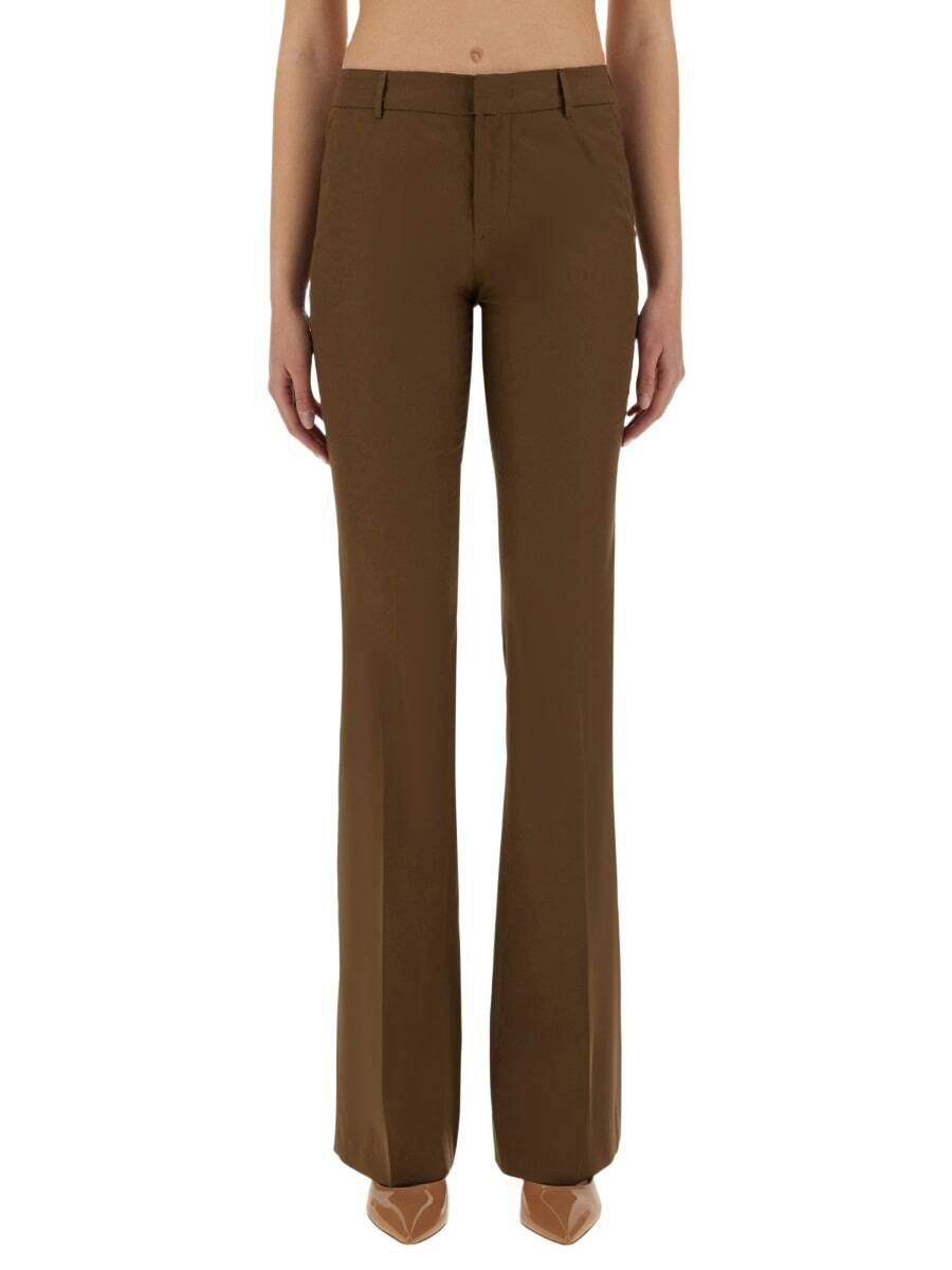 パンツ PT TORINO ANNA - Stretch cotton gabardine pants PT Torino Anna - Stretch Cotton Gabardine Pants PT Torino