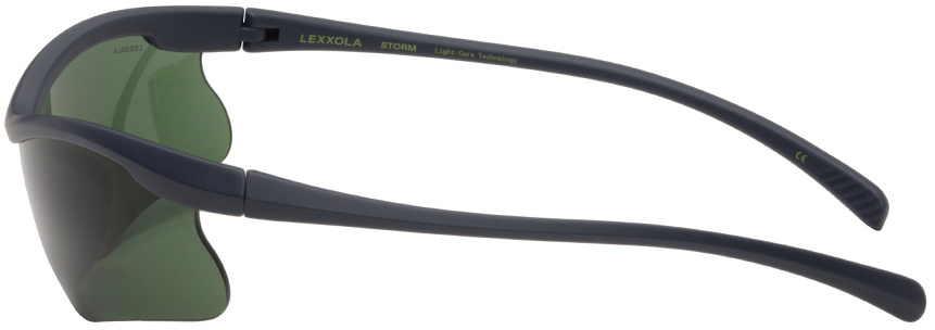 Lexxola storm サングラス　ssense 限定カラー Lexxola SSENSE Exclusive Black Storm Sunglasses Lexxola