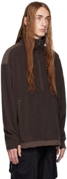 F/CE.® Brown Paneled Sweater