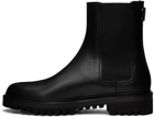 Valentino Garavani Black VLogo Chelsea Boots