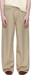 JEANERICA Beige Brera Jeans