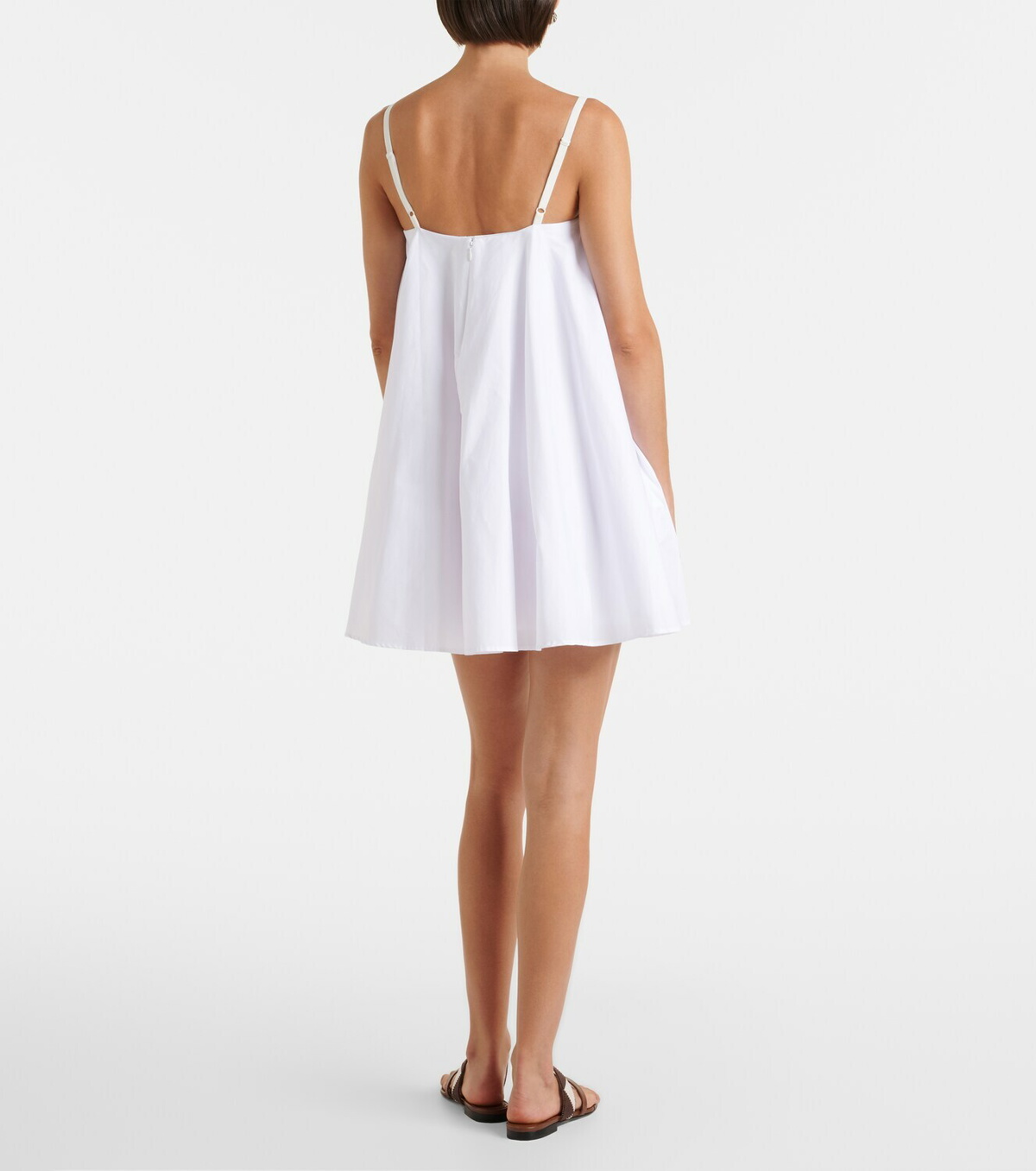 Staud Cecily cotton minidress