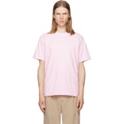Givenchy Pink Contour Seam Contrasted Stitch T-shirt