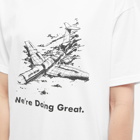 Fucking Awesome Men's We're Doing Great T-Shirt in White
