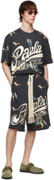 Loewe Black Paula's Ibiza Parrot T-Shirt