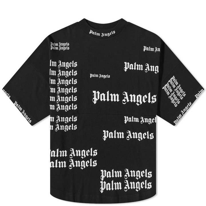 Photo: Palm Angels Multi Logo Oversized Tee