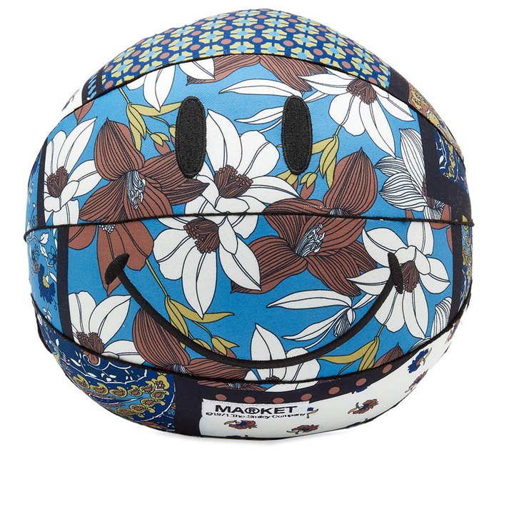 Photo: MARKET Men's Floral Plush Basketball in Multi