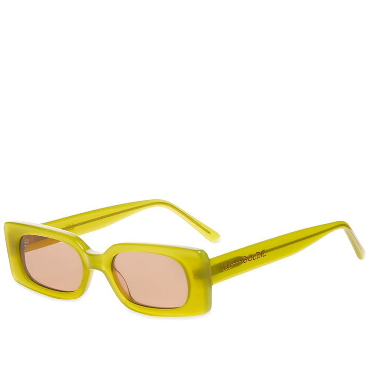 Photo: Lu Goldie Women's Salome Sunglasses in Leaf