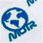 Members of the Rage Men's Logo Sports Sock in White